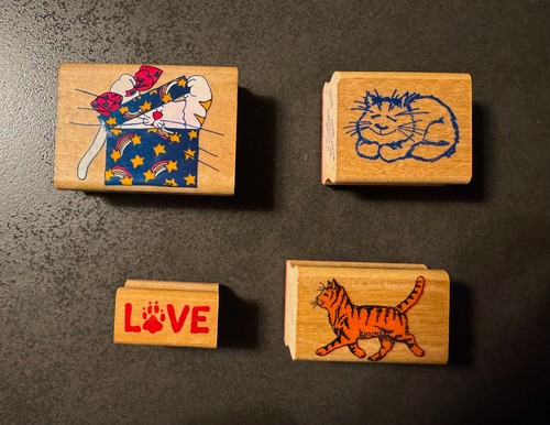Stempel für katzen - 4x,