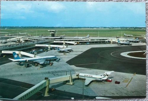 Flughafen airport postkarte - airport,
