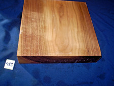 Nussbaum Schwarznuss Drechelholz drechseln    245 x 240 x 46 mm   Nr. 489