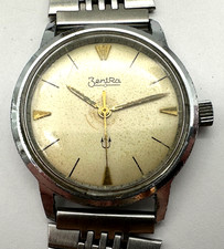 ZentRa Neptun Handaufzug - Vintage 50/60er Jahre - 34 mm - Uhrwerk läuft