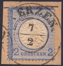Brustschild Nr.20 - 2 Groschen