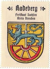 Radeberg / Reklamemarke Kaffee