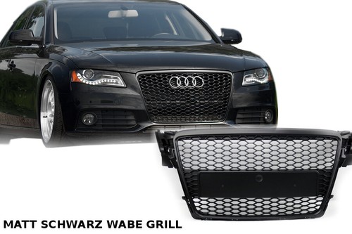 Kühlergrill matt black - matt,
