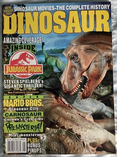 Dinosaur magazine jurassic - dinosaur,