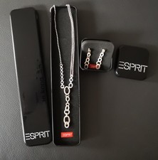 ESPRIT Schmuckset - 925 Silber - Kette/Collier, Ohrringe - in OVP