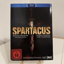 Spartacus - Die komplette Serie - Vengeance Gods Of Arena Damned uncut 15 Bluray