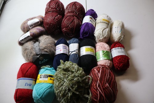 1kg wollpaket verschiedene - wollpaket,