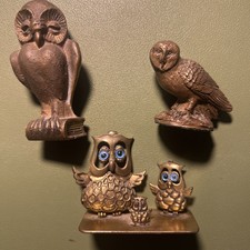 Eulen Messing / Bronze