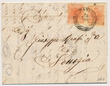 LOMBARDEI-VENETIEN 1851 2*15C