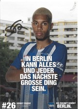 Sidney Friede / Autogrammkarte Hertha BSC Berlin / Saison 2018-2019