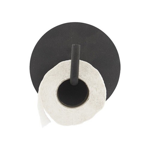 Toilettenpapierhalter schwarz