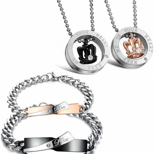 Partner schmuckset halskette - partner,