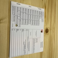 Deutsche Bahn Fahrkartenblock für Zeitkarten von 1994