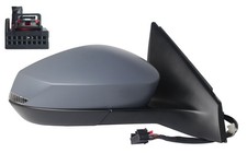 Spiegel rechts für Skoda Fabia 4 ab 2021- PJ3 elektrisch Glas Konvex Rückspiegel