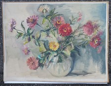 Watercolor Still Life Signed J