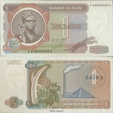 Banknoten Zaire 1979 Pick-Nr