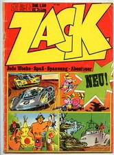 TOP-Rarität - Comic ZACK Nr 