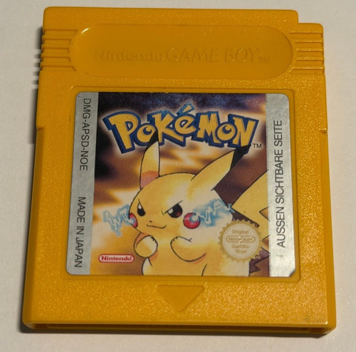 Original pokémon gelbe - pokémon,