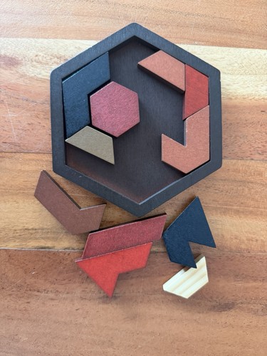 Sechseckige mini holz - sechseckige,