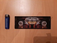 Helloween Keeper of the Seven Keys Pt. 1 Stripe Patch Printed Rare Bootleg