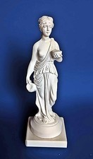 Griesche Alabaster Figur Guss Gips Frau Dame Sexy Erotik Skulptur