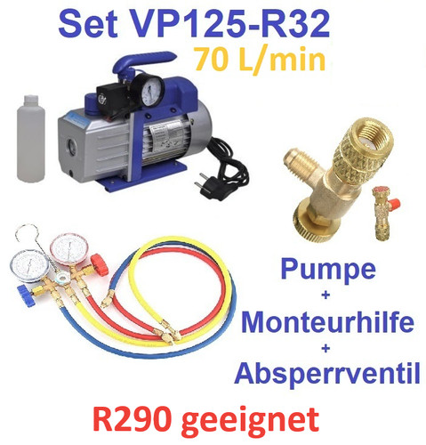Set vakuumpumpe r290 - set:,