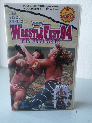 Wwe wwf video vhs - wwe,