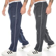 Herren Sport-Hose Jogging-Hose Polyester Trainingshose Lang Streifen