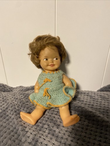 Vintage puppe mit - vintage,