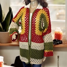 Oma quadratische Gehäkelt