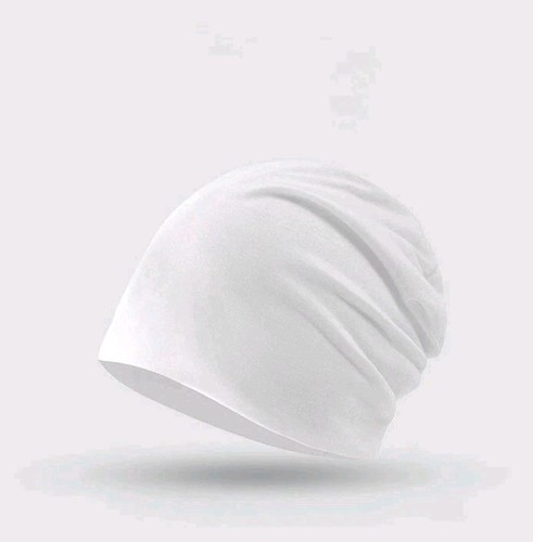 Weiße schlauchmütze beanie - weiße,