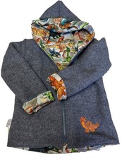 Wollwalkjacke Wendejacke Dinos