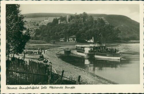 Ansichtskarte oberweser - ansichtskarte,