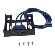 USB 3.0 Front Panel 3,5 Zoll 2 Port Hub To