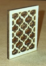 Krippenbau, Orientalische Holz Fenstergitter versch. Größen zur Auswahl (M1)