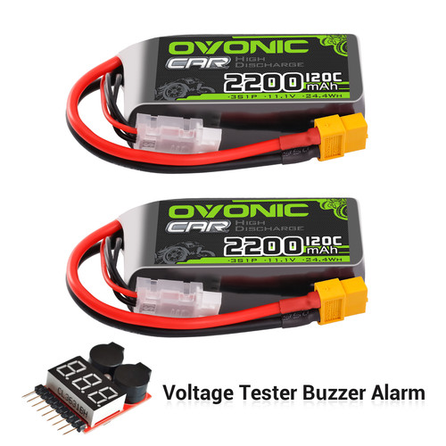 Ovonic 120c 2200mah - 2x,