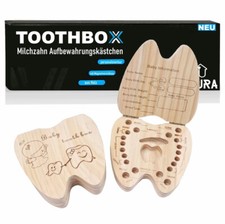 TOOTHBOX Milchzahndose Holz