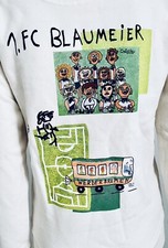 WERDER BREMEN & Blaumeier Atelier,  Hoodie,  Kinder, Gr. 134-146, beige,  NEU