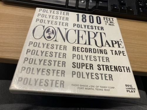 Concertape 1800 feet reel - feet,