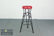 Barhocker aus Metall Bar Hocker Sitzbank Tresen Stuhl Küche Kunstleder