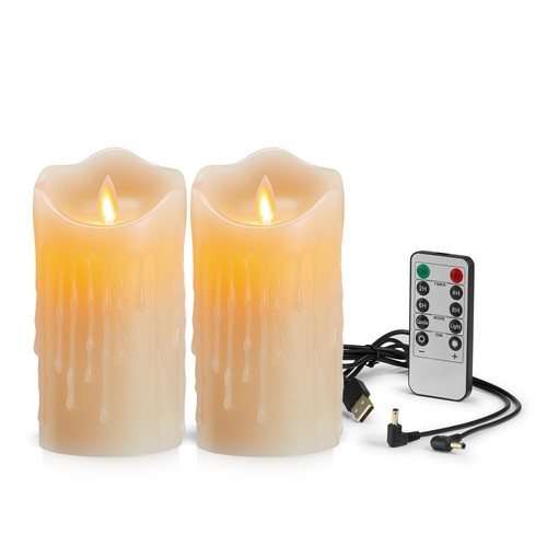 Led kerzen set stück - led,
