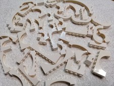 LEGO Konvolut Bogensteine Torbögen weiß / CITY Creator Star Wars Sammlung