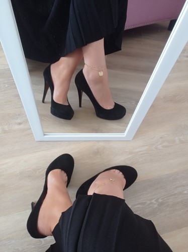High heels schwarz - heels,