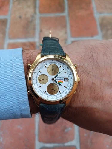 Seiko quartz chronograph - quartz,