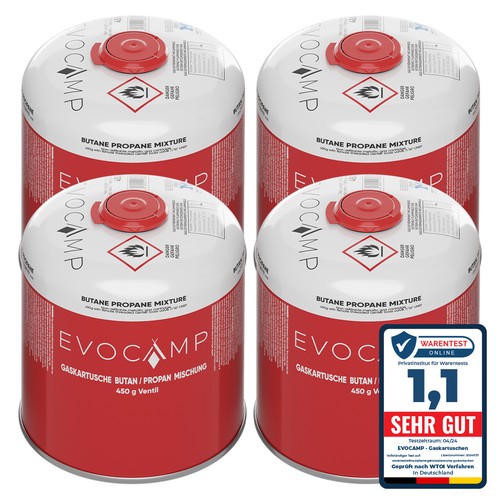 Evocamp gaskartuschen 450g - evocamp,