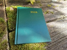 Kalender 2026 DIN A 5 in Dunkelgrün