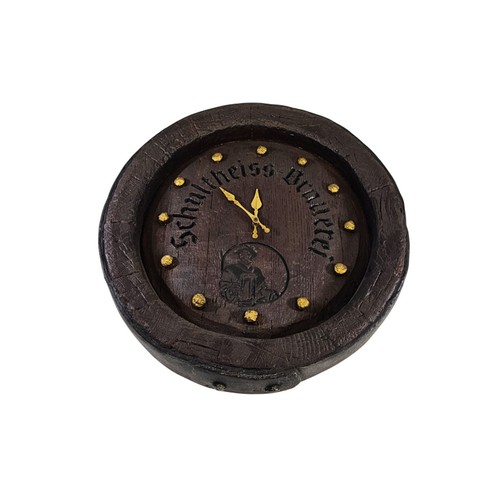 Schultheiss brauerei wanduhr - brauerei,