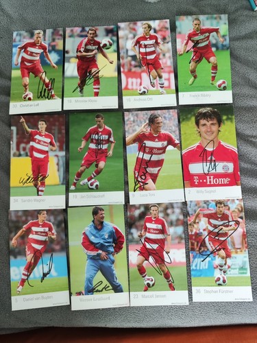 Original unterschriebene - 12,