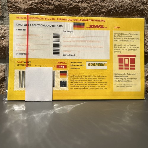 Dhl paketmarke 5kg stück - 5kg,