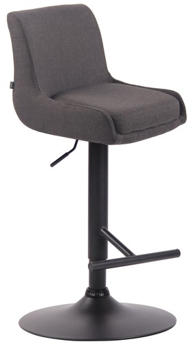 Barhocker club stoff schwarz - club,